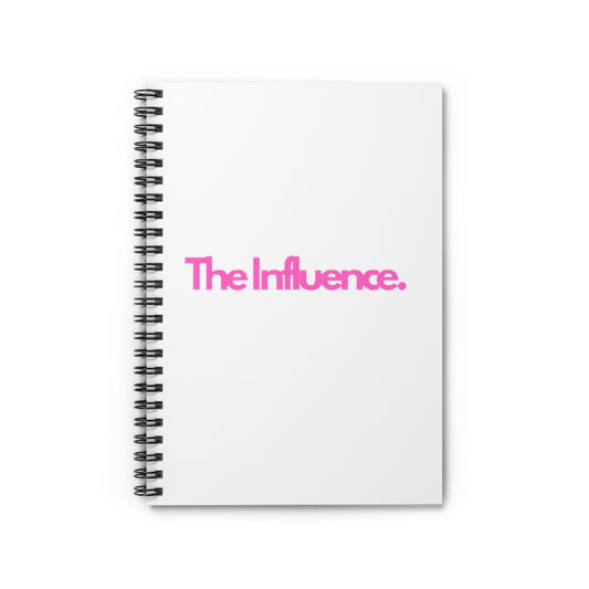 The Influence Spiral Notebook - Ruled Line